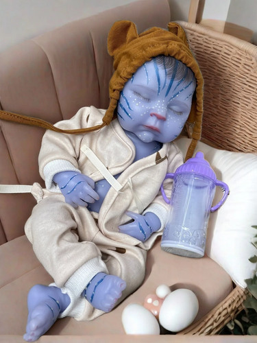 Bambola reborn aliena cosmica - reborn,