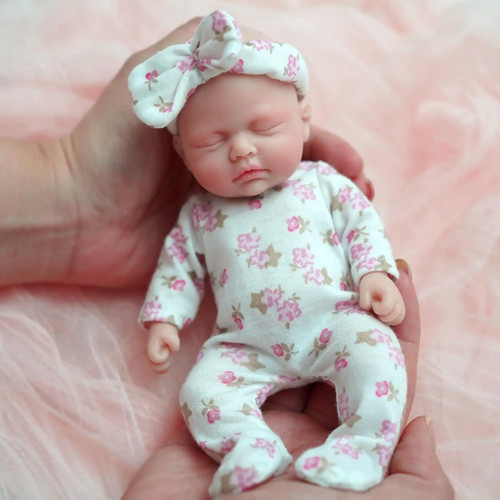 Bambola reborn mini cm - mini,