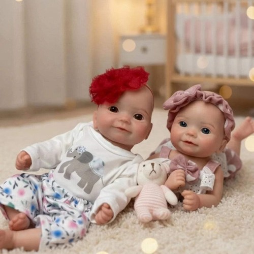 Bambola bambina rinata - , in