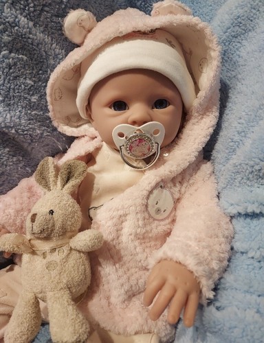 Bébé reborn fille silicone - fille,